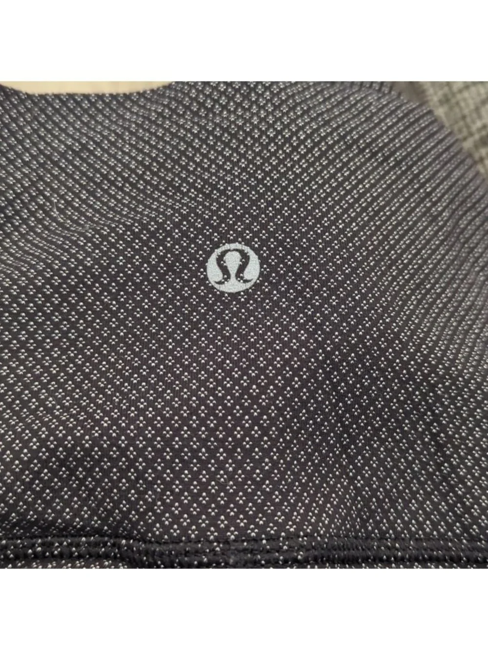 Lululemon Wunder Under Pant *Print (Roll Down)Diamond Dot Black White